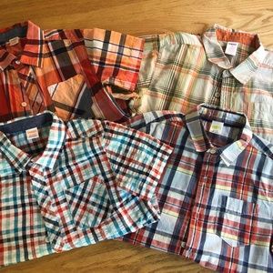 Boys  Shirts Bundle Size M